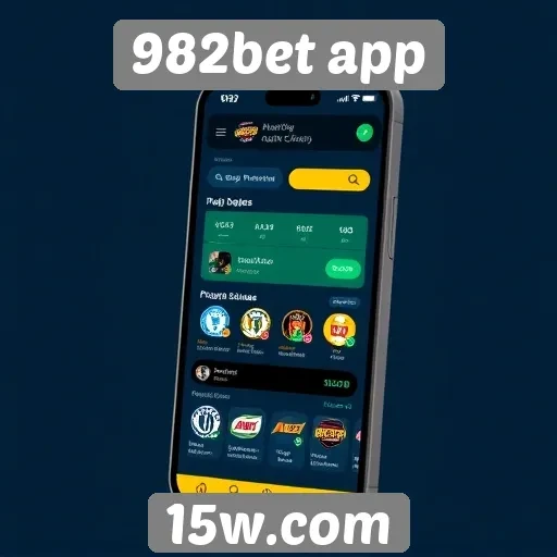 Experiência do usuário no 982bet app